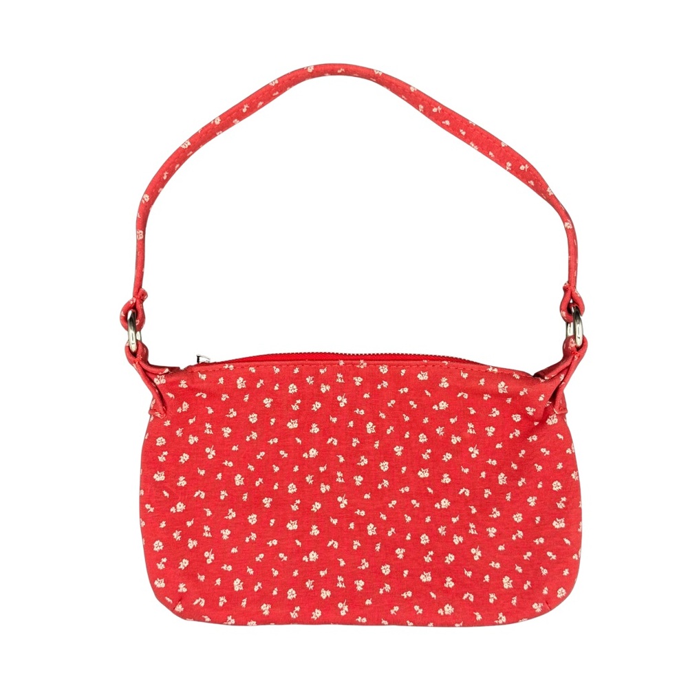 Brandy Melville Red Floral Shoulder Bag